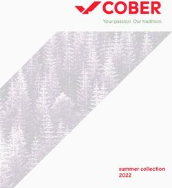 Summer collection - Your passion. Our tradition.
