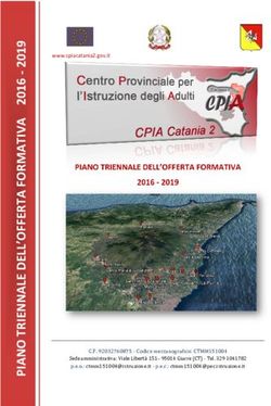 PIANO TRIENNALE DELL'OFFERTA FORMATIVA 2016 2019