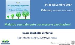 Malattie sessualmente trasmesse e vaccinazioni - 24-25 Novembre 2017 - codajic