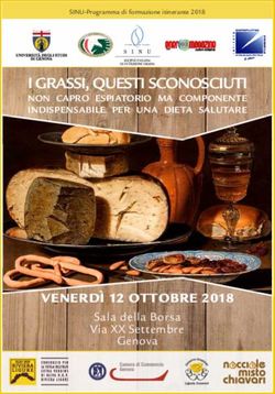 I GRASSI, QUESTI SCONOSCIUTI - NON CAPRO ESPIATORIO MA COMPONENTE INDISPENSABILE PER UNA DIETA SALUTARE - Sinu